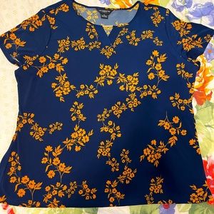 NWOT Liz Claiborne Stretchy Blouse XL